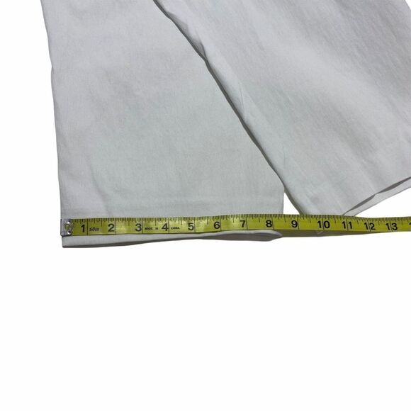 Style & Co White Mid Rise Comfort Waist Capris 22W - Picture 8 of 11